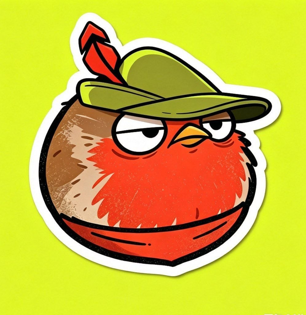 RobinBird brand character